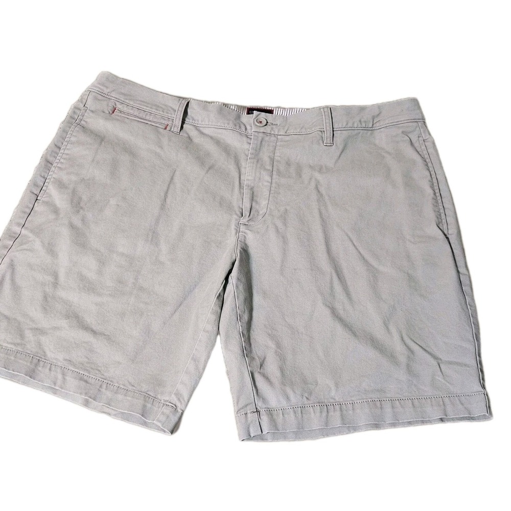 Untuckit Men's Cotton Stretch 9.5" Chino Shorts Gray • Size 40 Golf